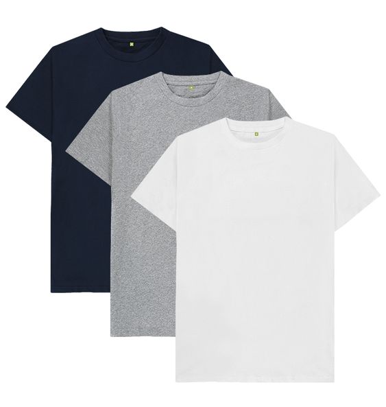 Organic Cotton T-shirts | 3 Pack