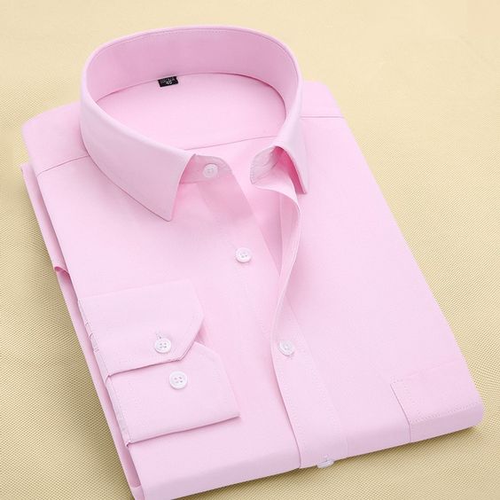 Pink Formal Cotton Shirt