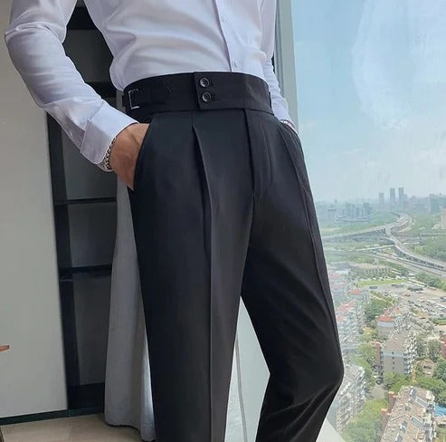 Men Black Italian Gurkha Pant in Pakistan