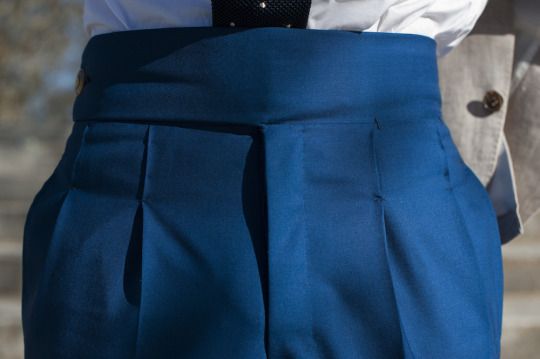 Royal Blue Gurkha Pant for Mens