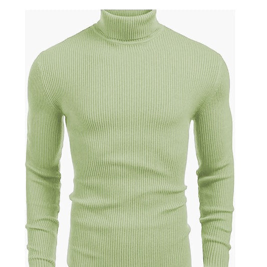 Light Green Hi-Neck