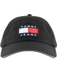 TOMMY HILFIGER BASEBALL TOMMY JEANS LOGO CAP - NAVY BLUE